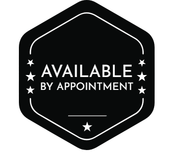 available by appointment